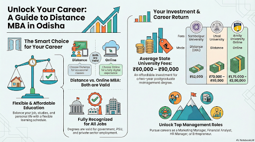 Distance MBA course fees in Odisha &ndash; university-wise comparison and eligibility details